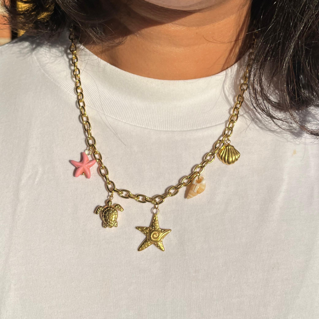Ocean Whispers Necklace (Beach Theme)