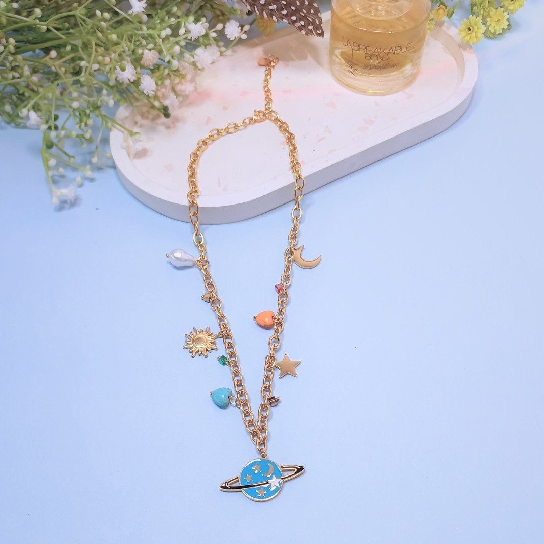 Cosmic Bloom Necklace